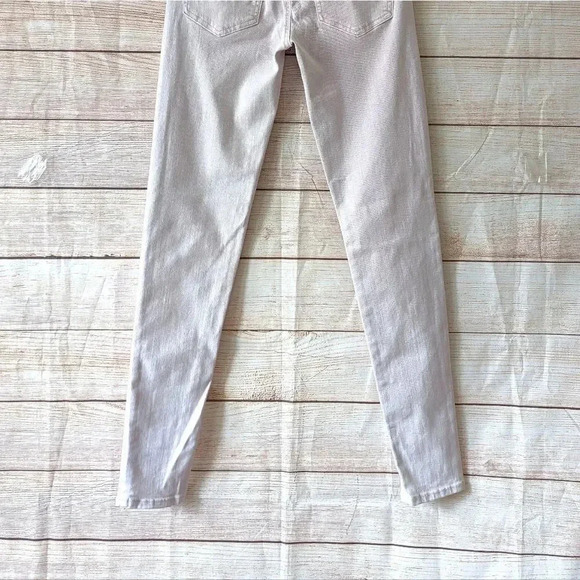 American Eagle Next Level Stretch Jegging Jeans Size 6L Light Pink Slim Leg - Picture 11 of 11